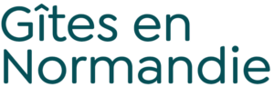 Logo af hytter i Normandiet, der fremkalder et afslappende og raffineret ophold i en historisk omgivelse i Normandiet.